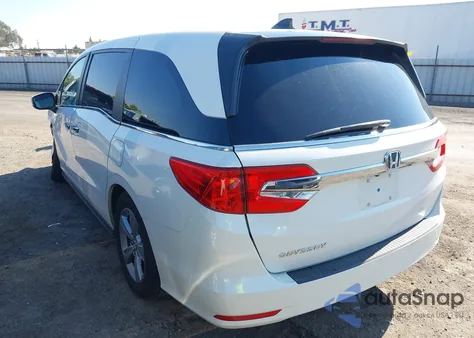 2018 Honda Odyssey Ex z USA, uszkodzony, nr VIN 5FNRL6H56JB099119